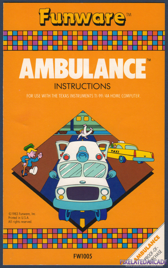 Ambulance: Instruction Manual - Page 1