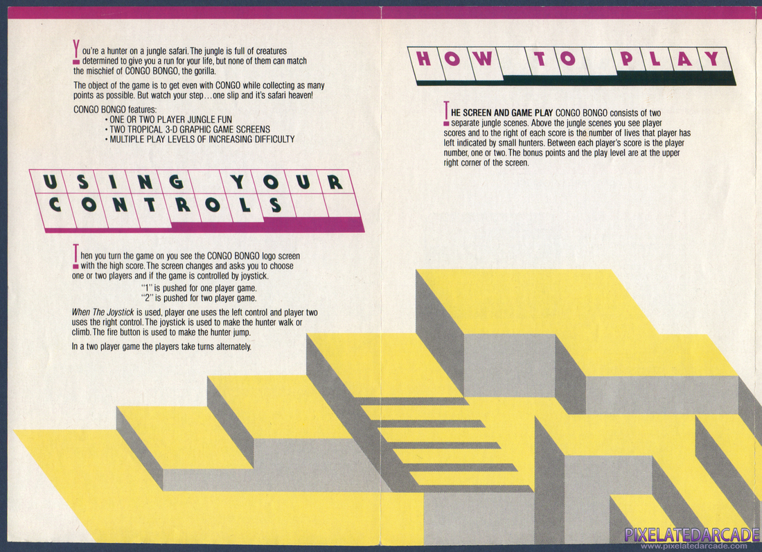 Congo Bongo: Instruction Manual - Page 2