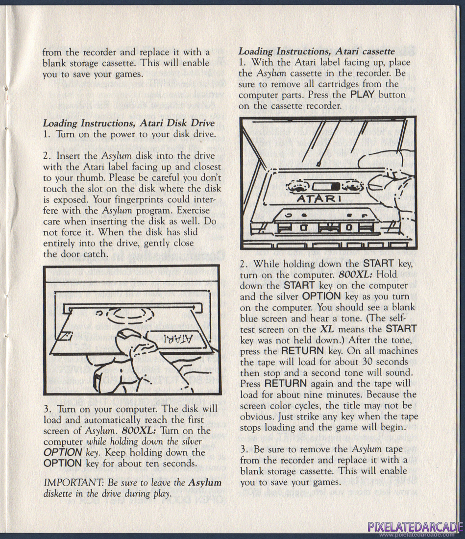 Asylum: Asylum Instruction Manual - Page 4