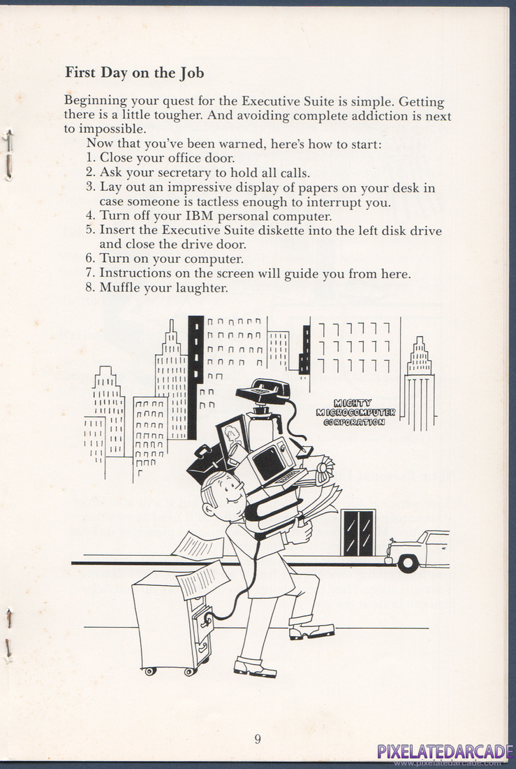 Executive Suite: Instruction Manual - Page 9