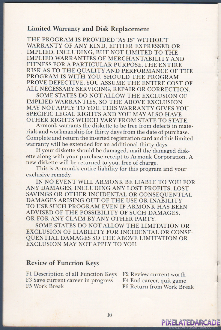 Executive Suite: Instruction Manual - Page 16