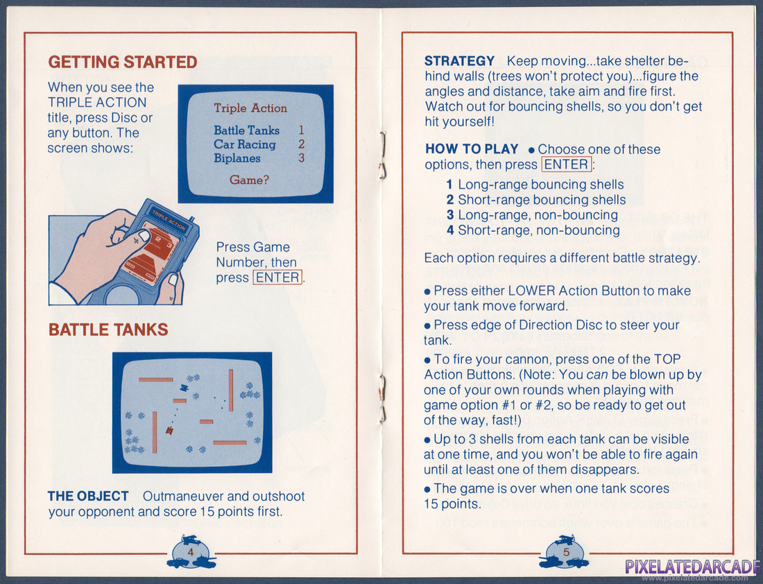 Triple Action: Instruction Manual - Page 4