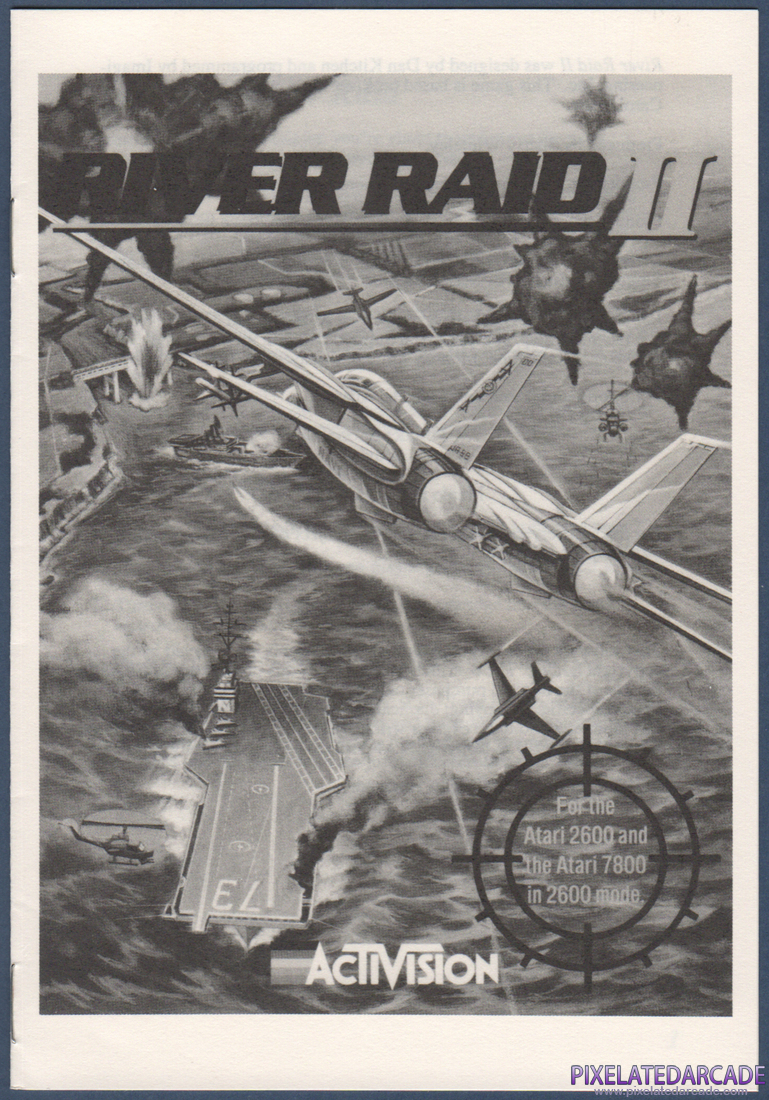 River Raid II: Instruction Manual - Front Cover