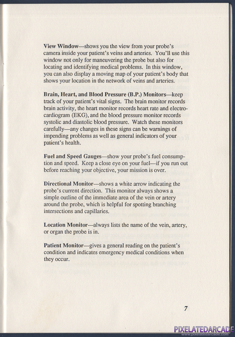 Laser Surgeon: The Microscopic Mission: Instruction Manual - Page 11