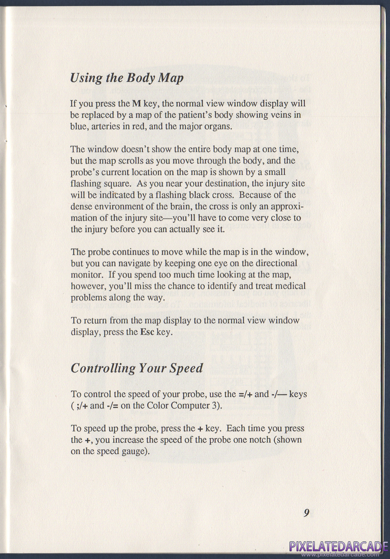 Laser Surgeon: The Microscopic Mission: Instruction Manual - Page 13