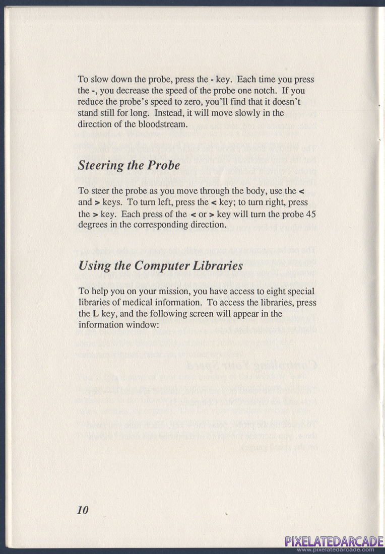 Laser Surgeon: The Microscopic Mission: Instruction Manual - Page 14