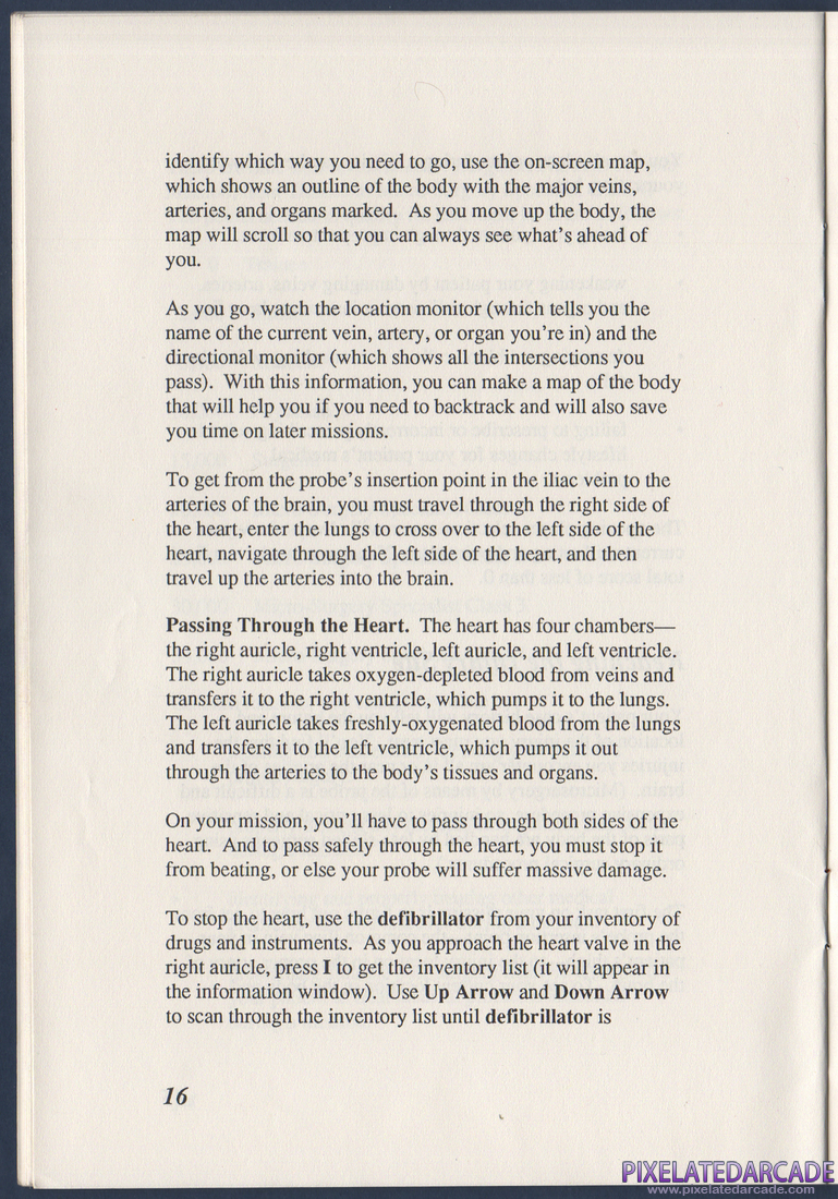 Laser Surgeon: The Microscopic Mission: Instruction Manual - Page 20