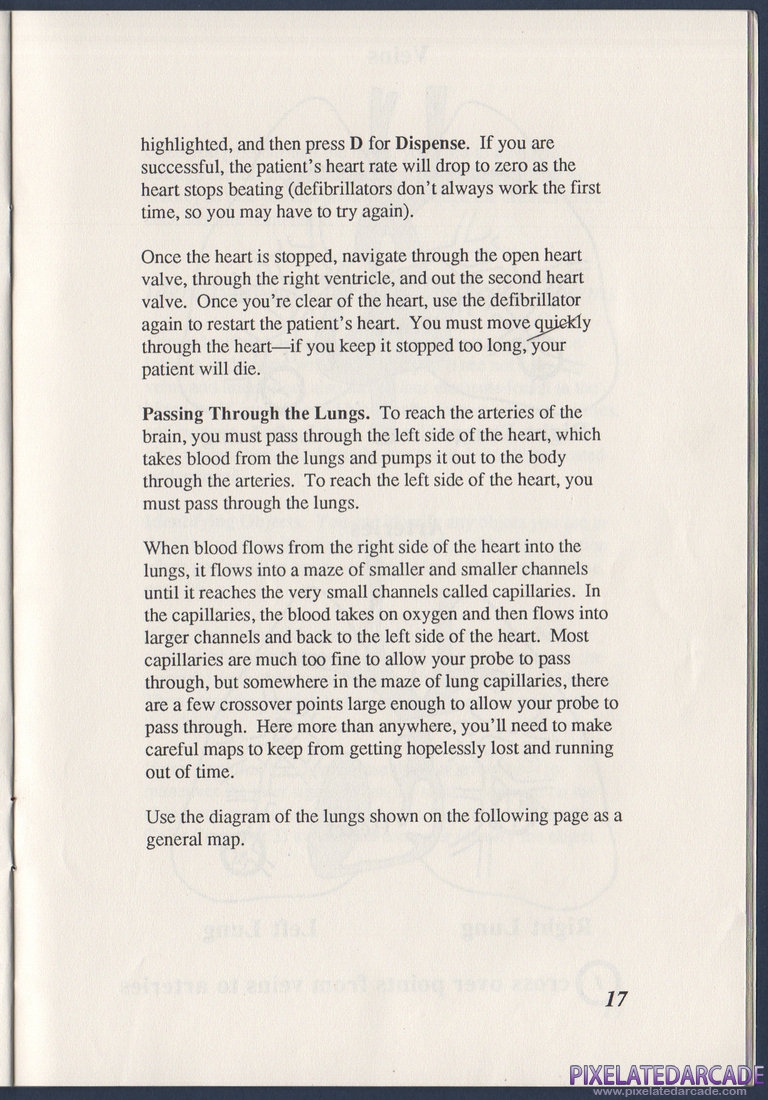 Laser Surgeon: The Microscopic Mission: Instruction Manual - Page 21