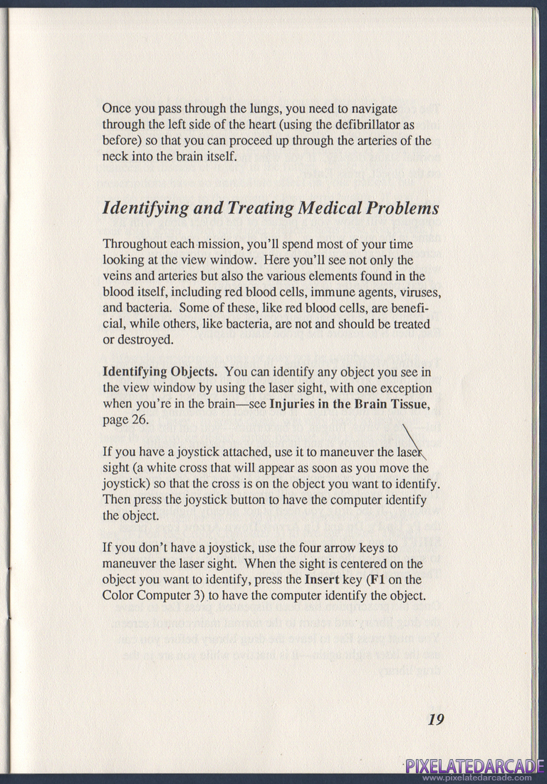 Laser Surgeon: The Microscopic Mission: Instruction Manual - Page 23