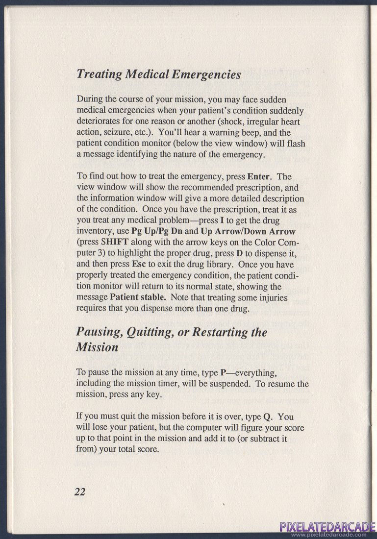 Laser Surgeon: The Microscopic Mission: Instruction Manual - Page 26