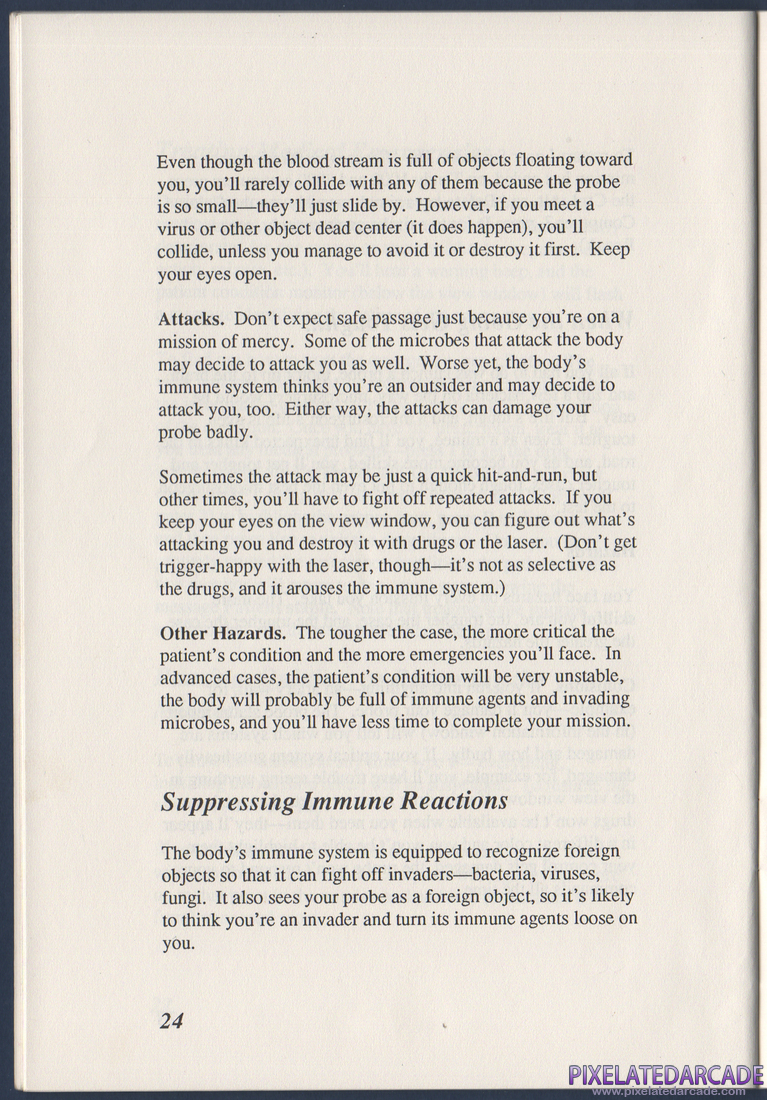 Laser Surgeon: The Microscopic Mission: Instruction Manual - Page 28