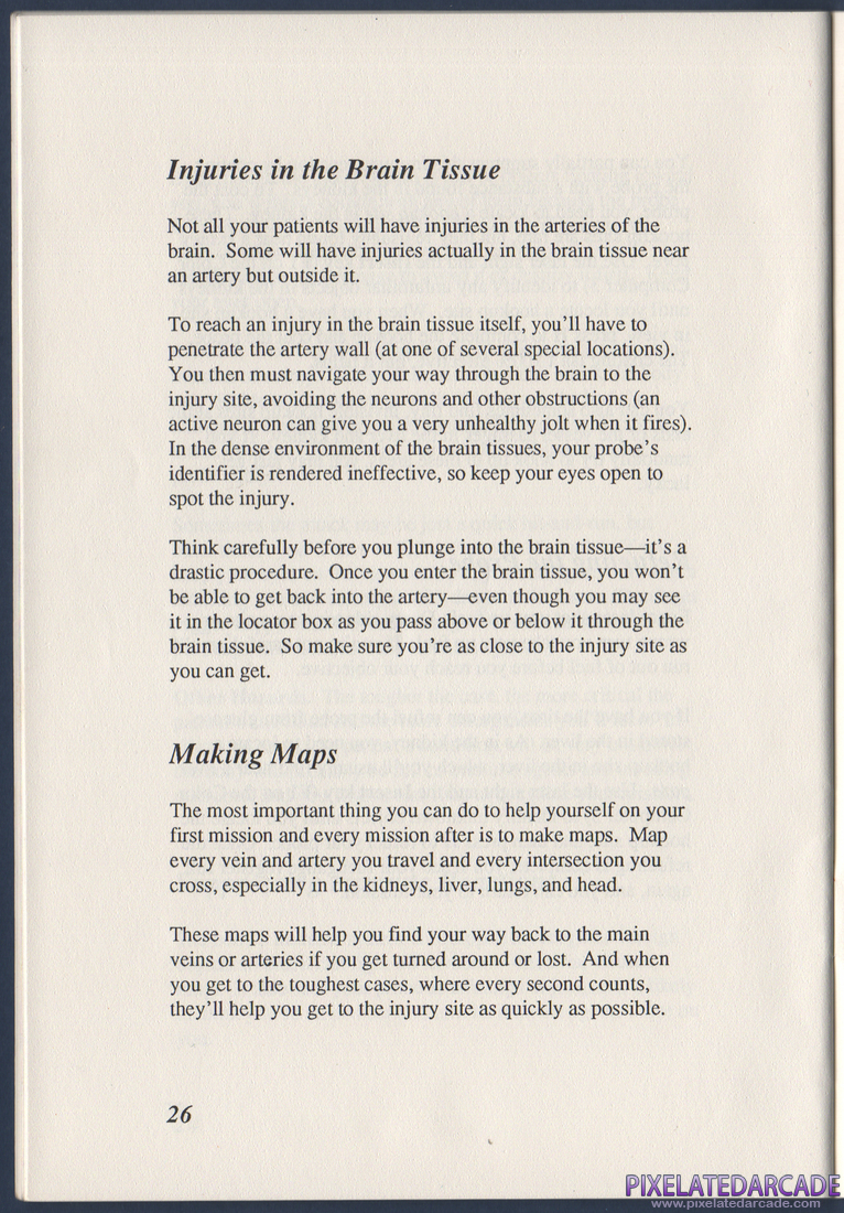 Laser Surgeon: The Microscopic Mission: Instruction Manual - Page 30
