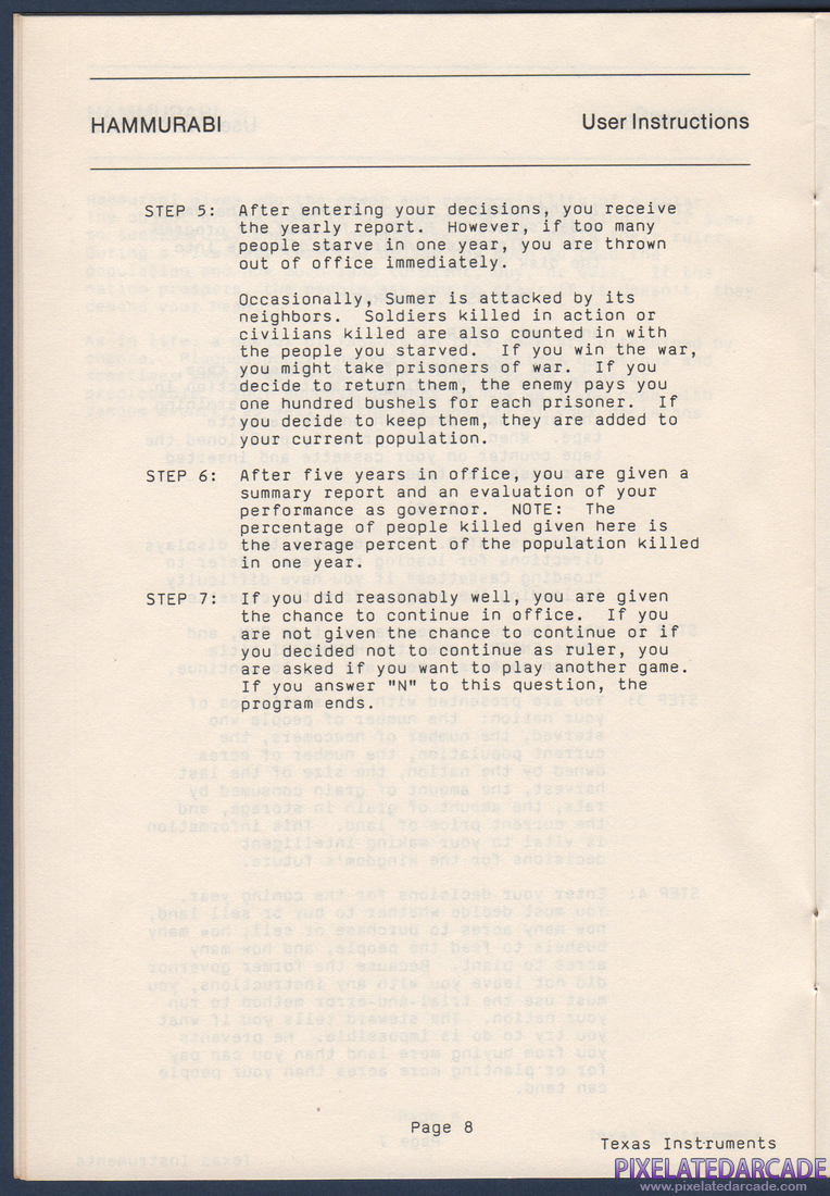 Oldies But Goodies - Games II: Instruction Manual - Page 9