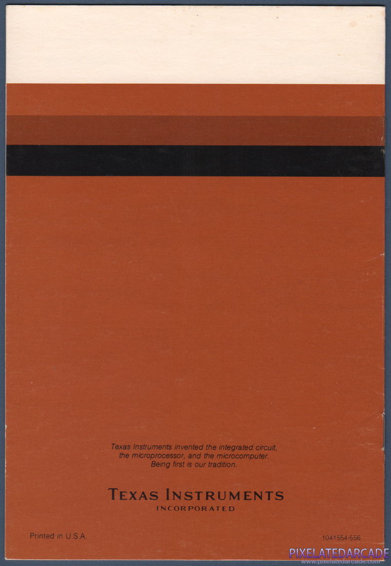 The Golden Voyage: Instruction Manual - Back Cover
