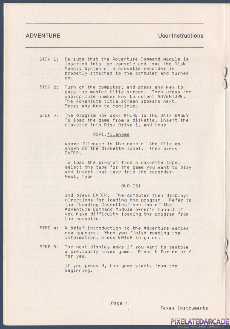 The Golden Voyage: Instruction Manual - Page 4