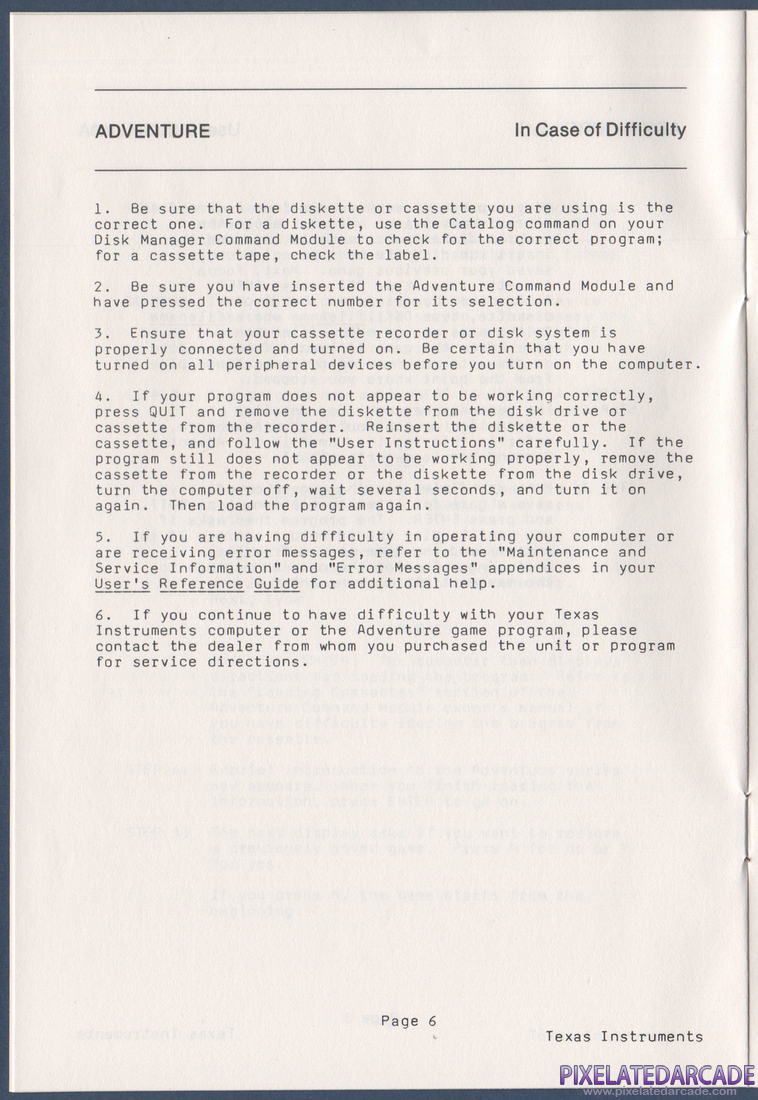 The Golden Voyage: Instruction Manual - Page 6