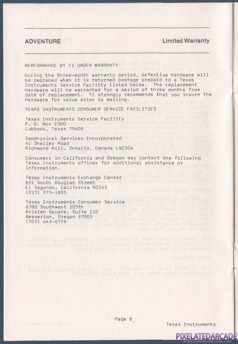The Golden Voyage: Instruction Manual - Page 8