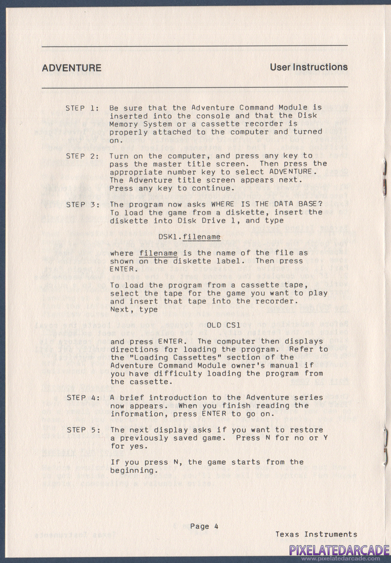 The Count: Instruction Manual - Page 4