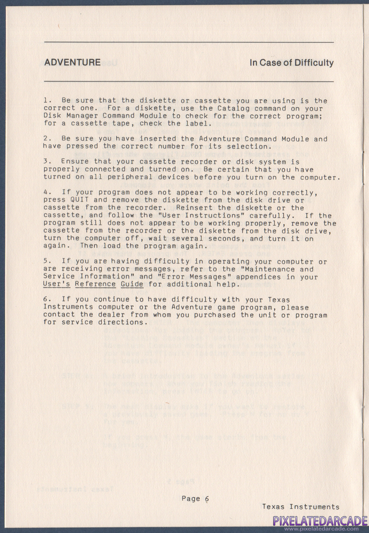 The Count: Instruction Manual - Page 6