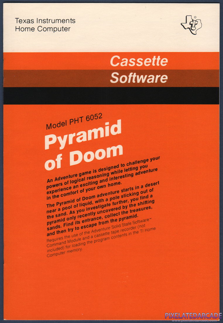 Pyramid of Doom: Instruction Manual - Page 1