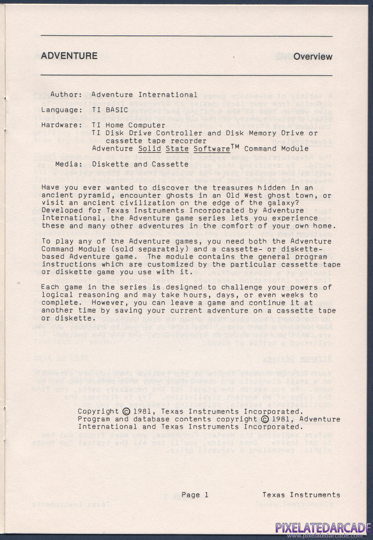 Pyramid of Doom: Instruction Manual - Page 2