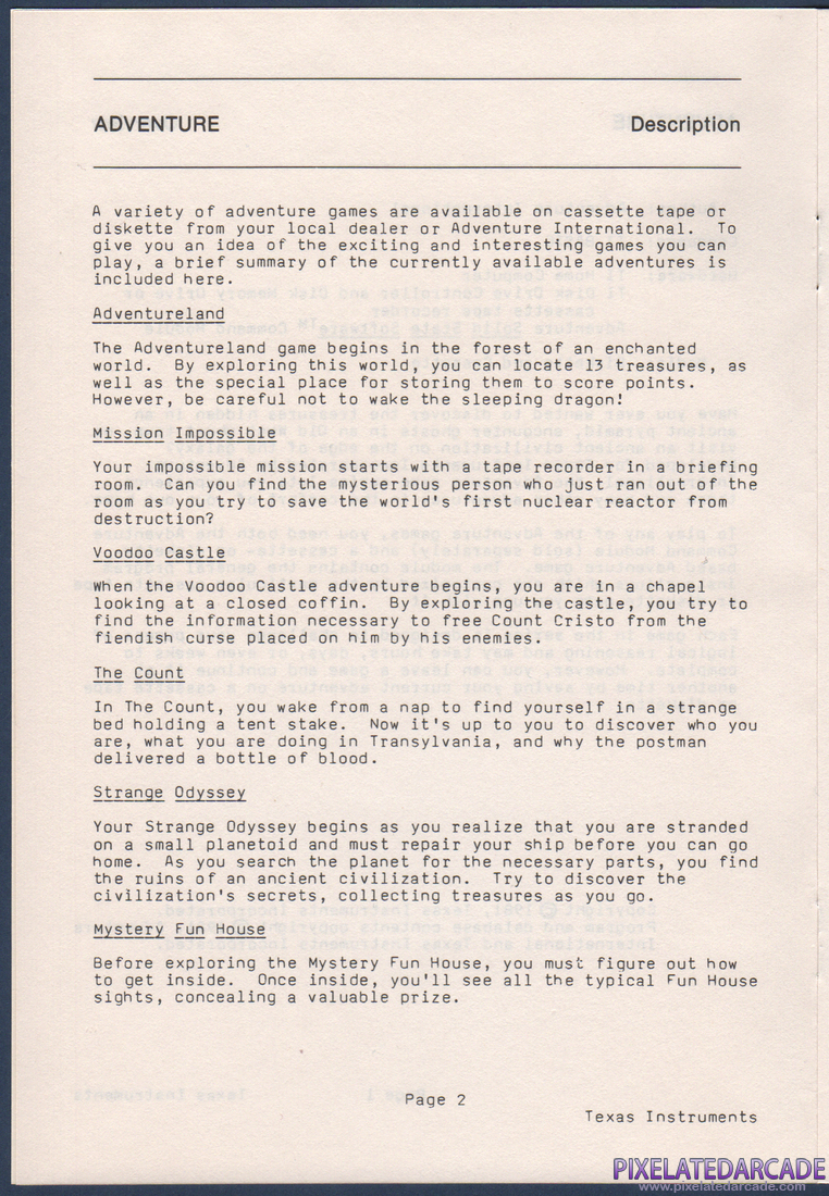 Pyramid of Doom: Instruction Manual - Page 3