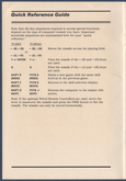 Quick Reference Guide