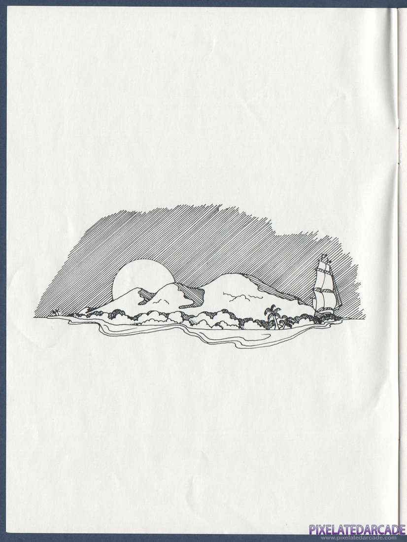 Treasure Island: Instruction Manual - Inside Cover