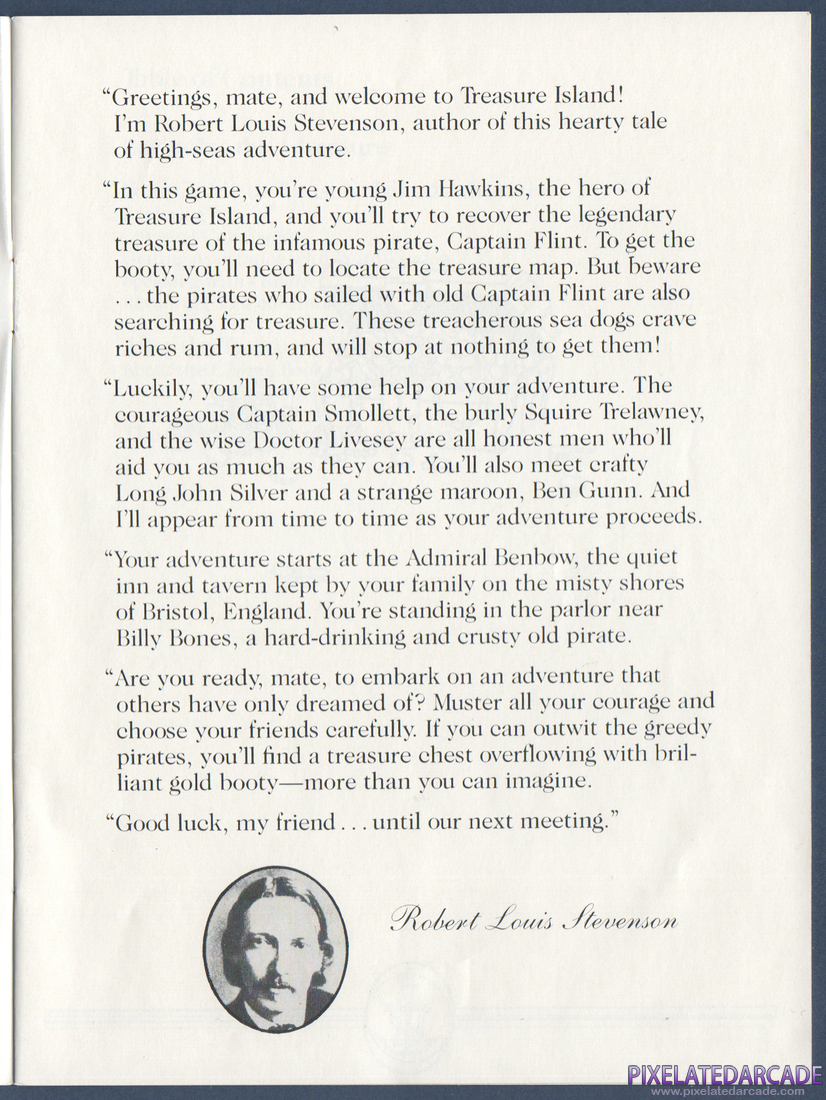 Treasure Island: Instruction Manual - Page 1