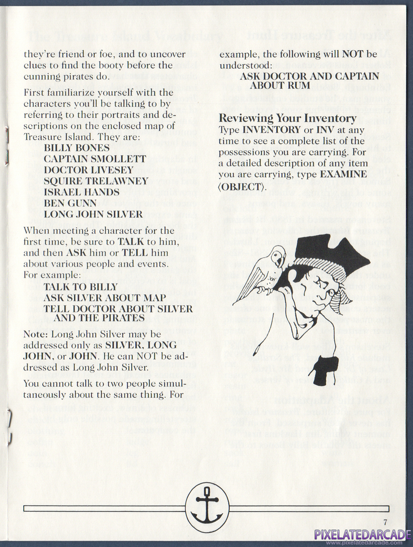 Treasure Island: Instruction Manual - Page 7