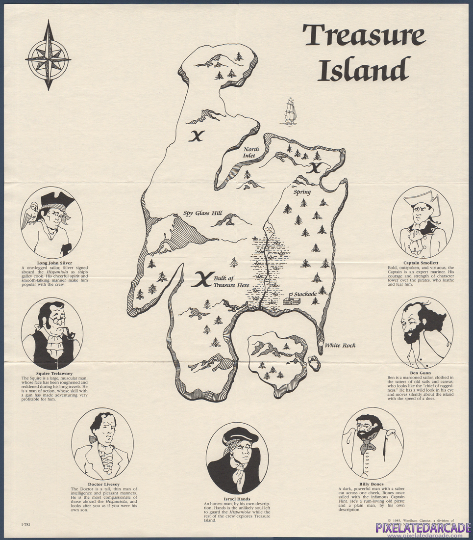 Treasure Island: Treasure Island Map - Map
