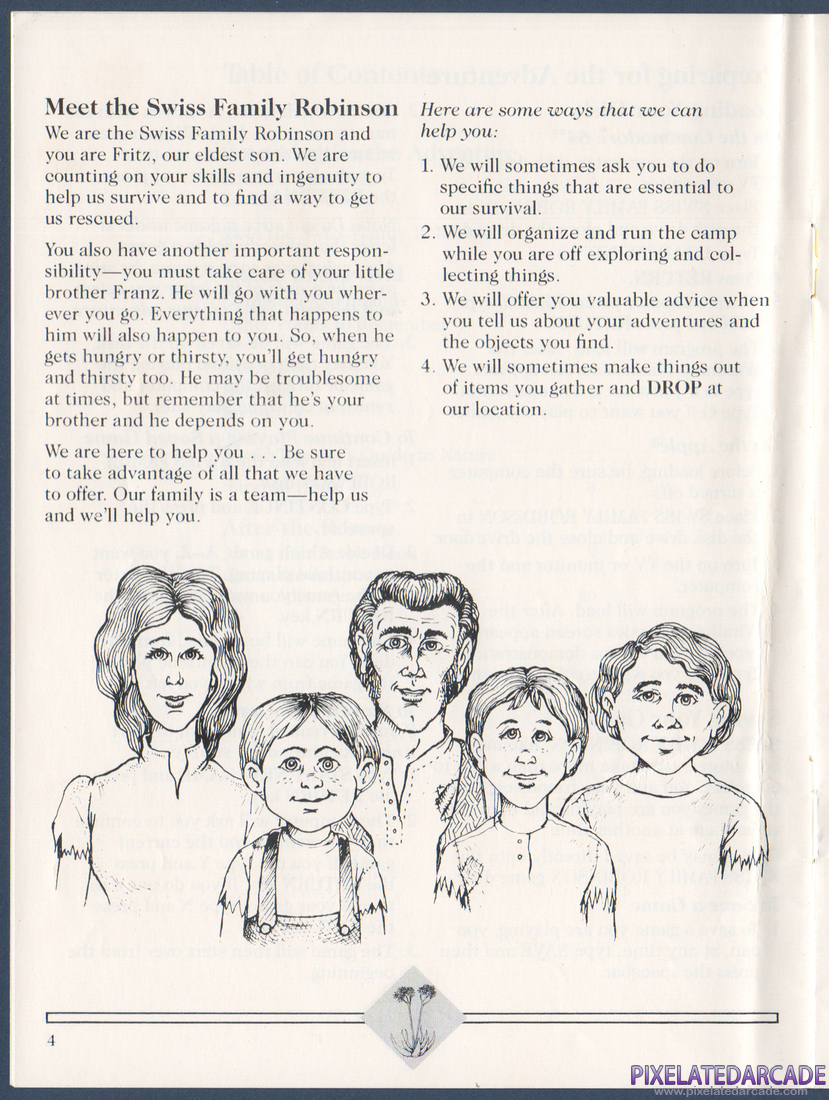 Swiss Family Robinson: Instruction Manual - Page 4