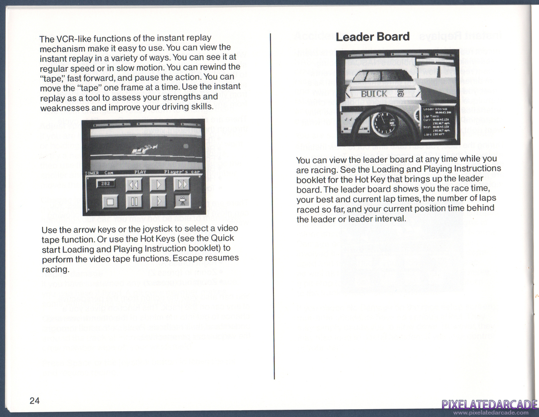 Bill Elliott's NASCAR Challenge: Instruction Manual - Page 24
