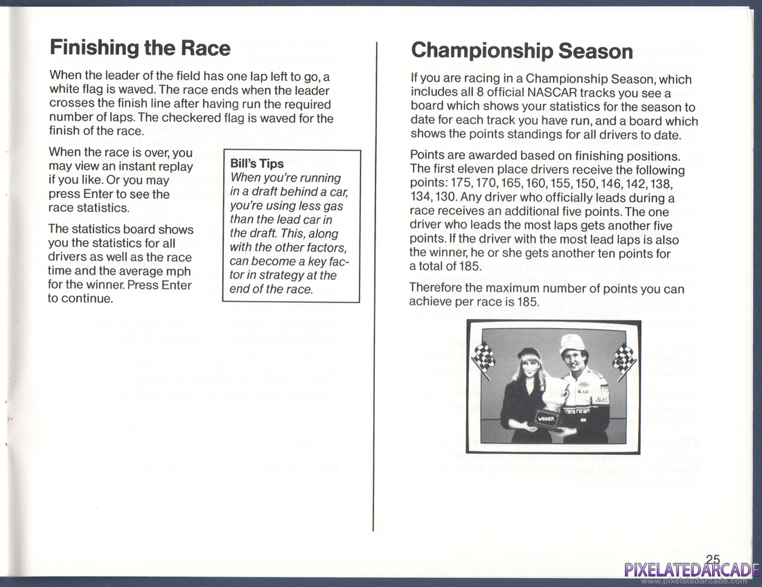 Bill Elliott's NASCAR Challenge: Instruction Manual - Page 25