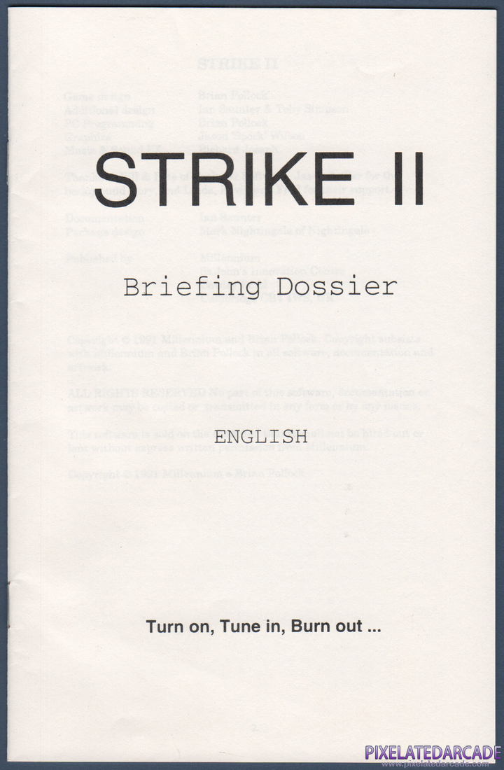 Strike II: Instruction Manual - Page 1
