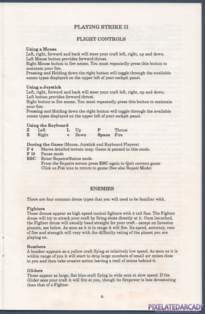 Strike II: Instruction Manual - Page 6