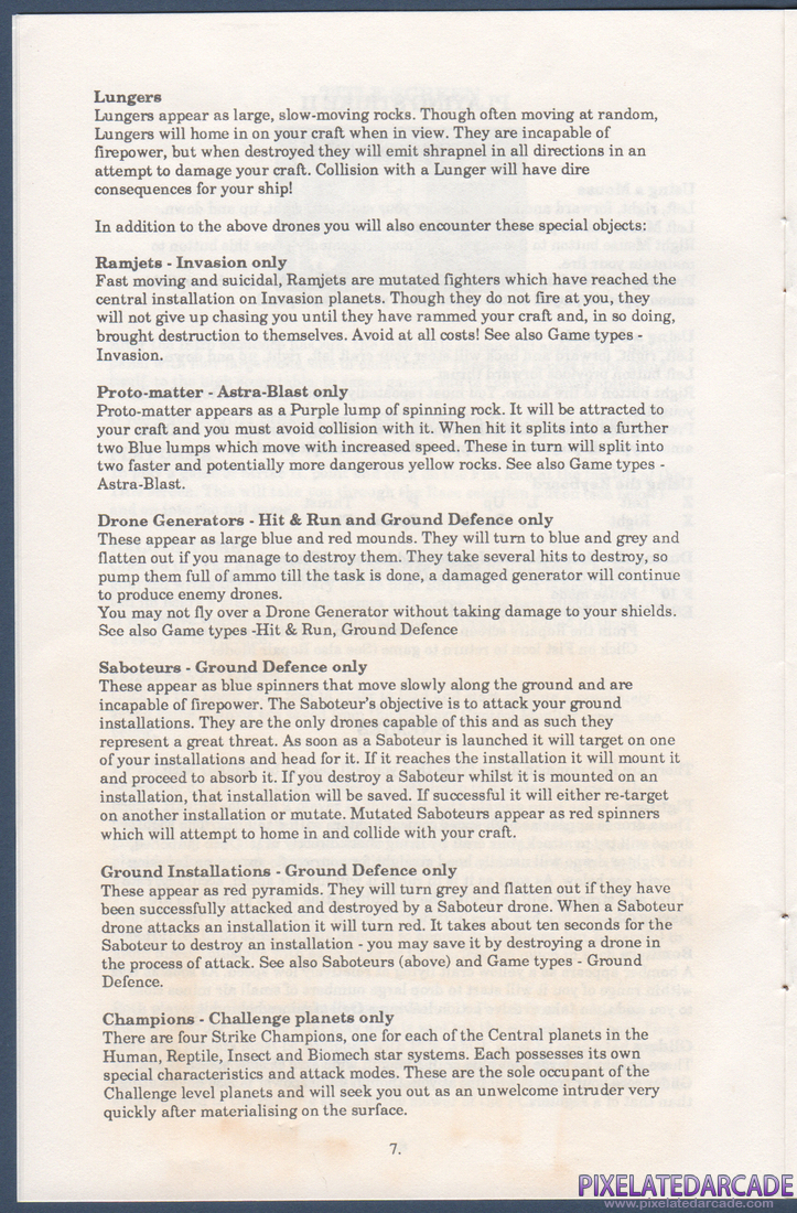 Strike II: Instruction Manual - Page 7
