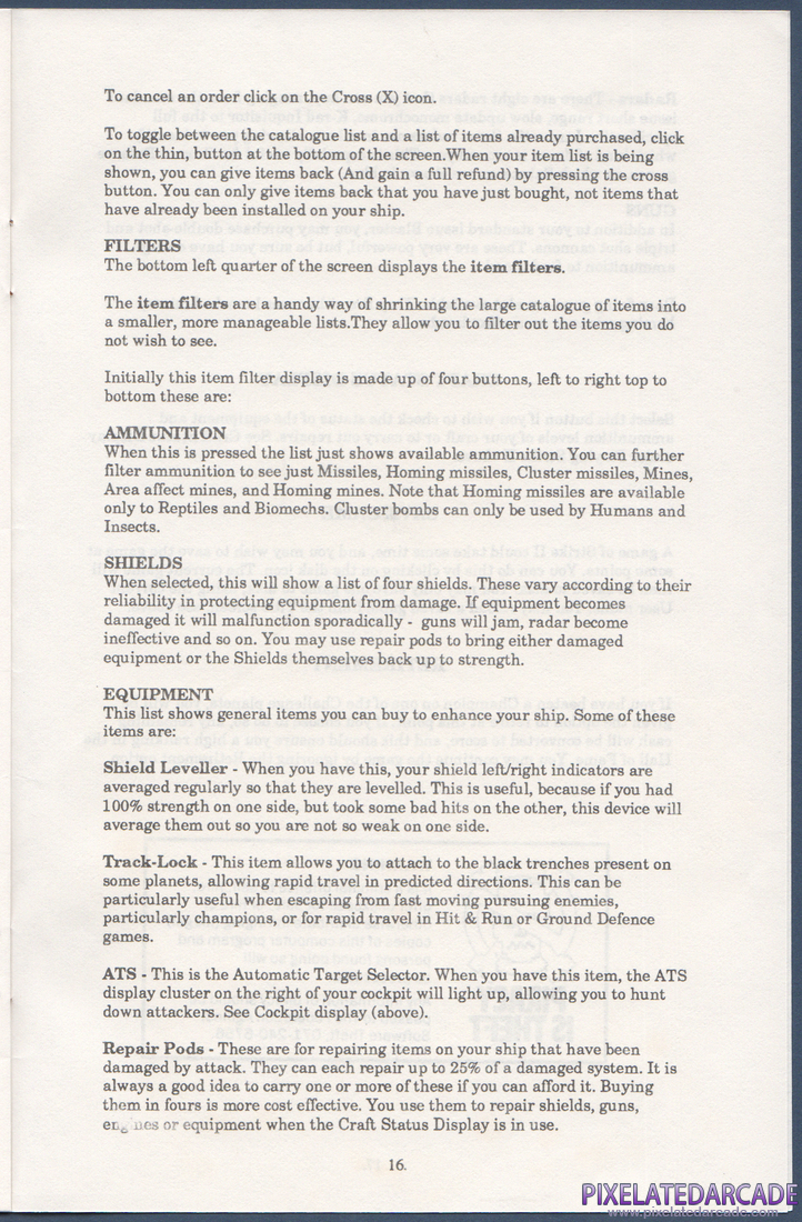 Strike II: Instruction Manual - Page 16
