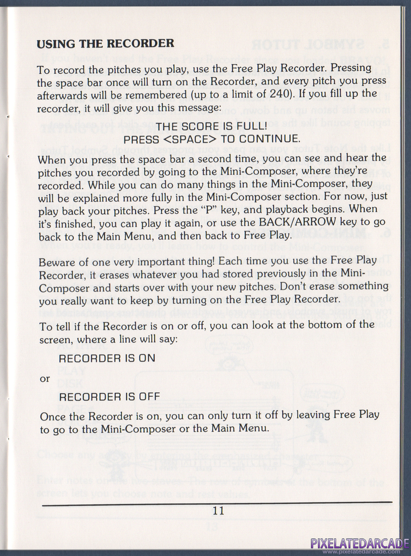 Bravo! Magic Music Series / Level 1: Instruction Manual - Page 11