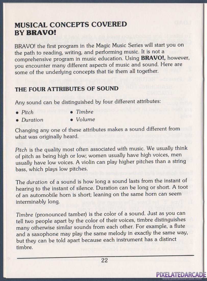 Bravo! Magic Music Series / Level 1: Instruction Manual - Page 22