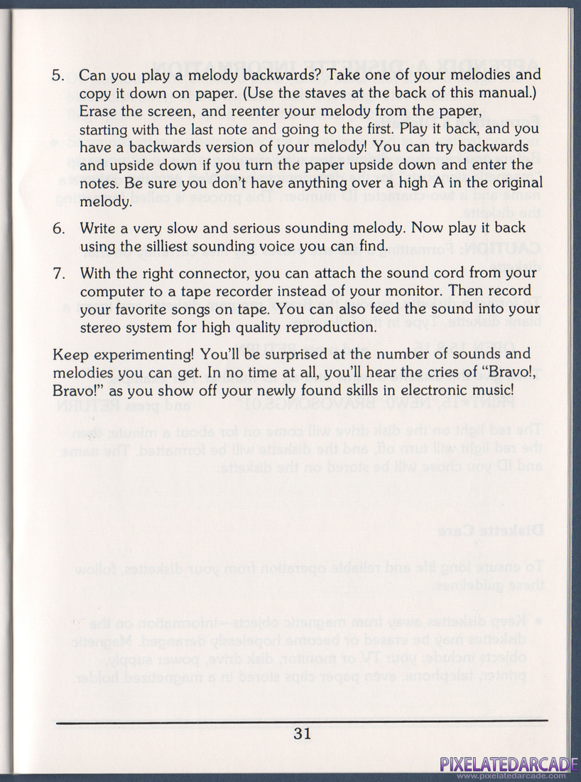 Bravo! Magic Music Series / Level 1: Instruction Manual - Page 31