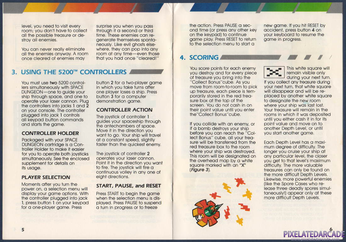 Space Dungeon: Instruction Manual - Page 5