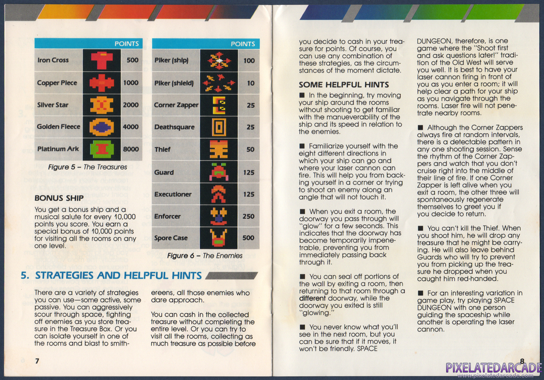 Space Dungeon: Instruction Manual - Page 6