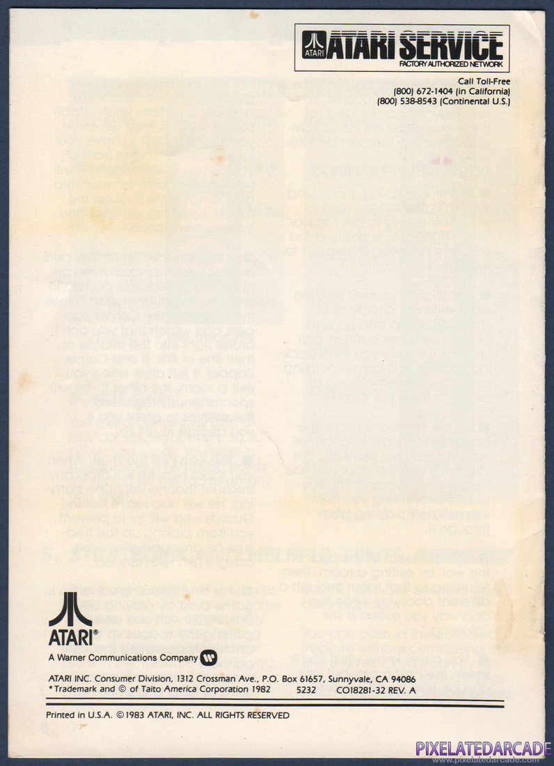 Space Dungeon: Instruction Manual - Page 7