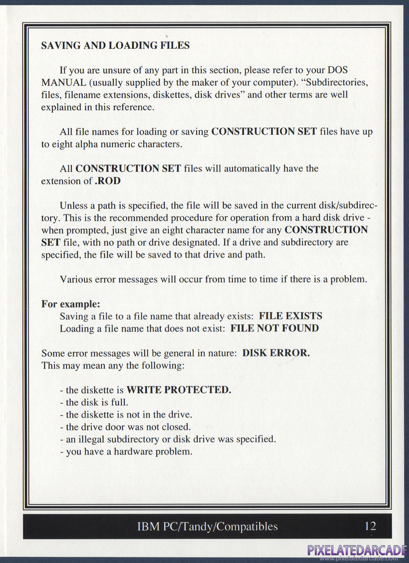 Arkanoid 2: Revenge of DOH: Gameplay Instructions & Construction Set - Page 12