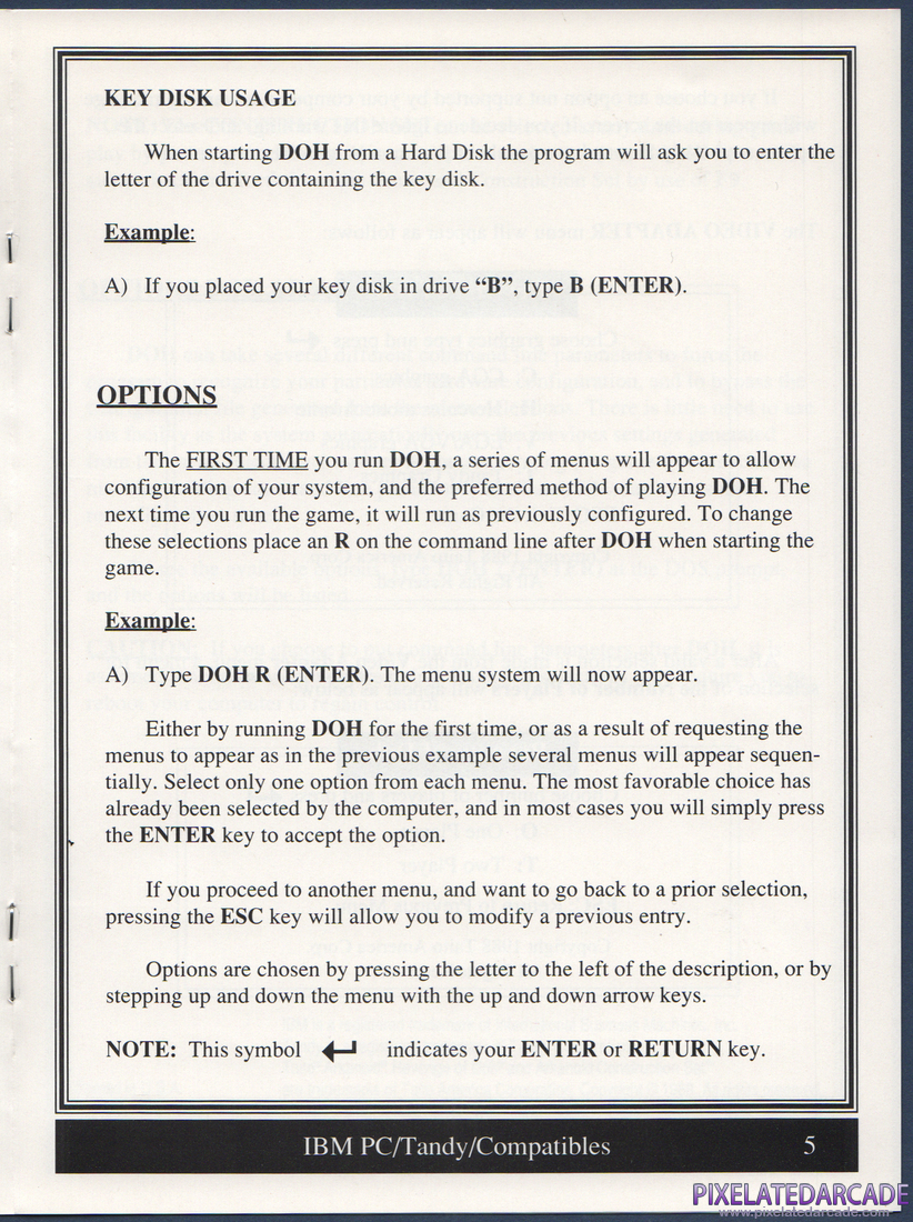 Arkanoid 2: Revenge of DOH: Loading Instructions - Page 5
