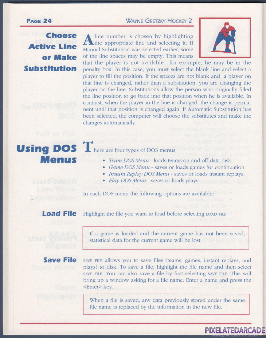 Wayne Gretzky Hockey 2: Instruction Manual - Page 24