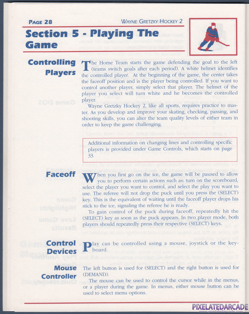 Wayne Gretzky Hockey 2: Instruction Manual - Page 28