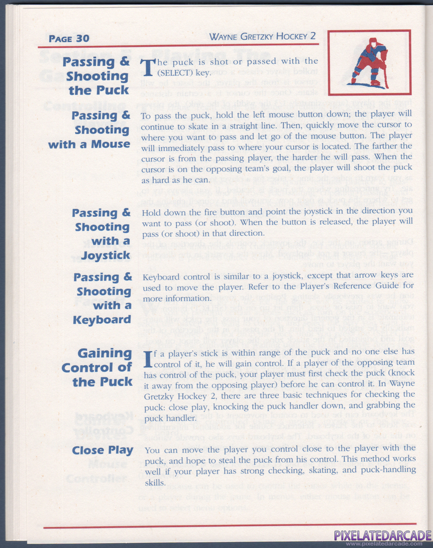 Wayne Gretzky Hockey 2: Instruction Manual - Page 30