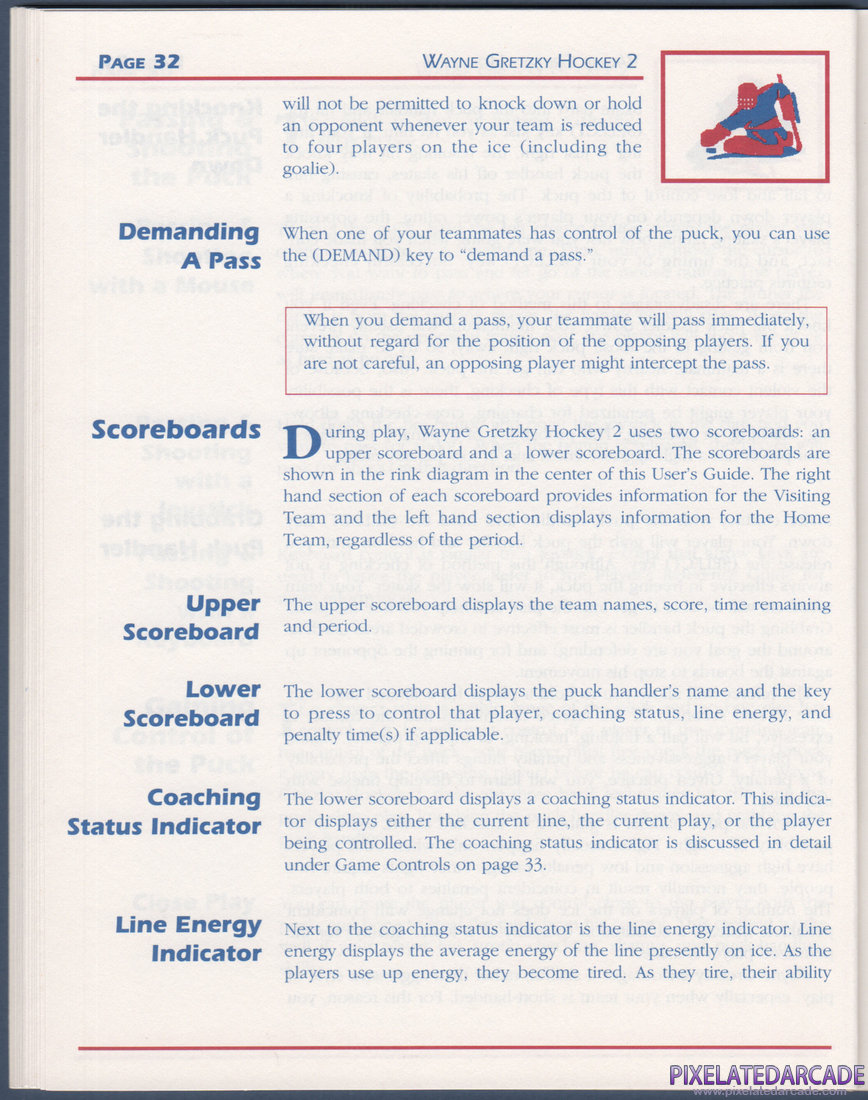 Wayne Gretzky Hockey 2: Instruction Manual - Page 32
